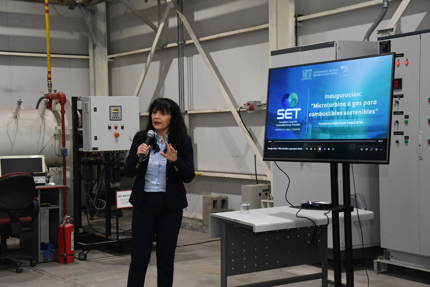 Centro SET Chile inaugura microturbina única en el país para investigar combustibles sostenibles Centro SET Chile inaugura microturbina única en el país para investigar combustibles sostenibles