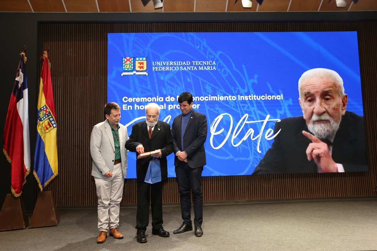 USM rinde homenaje a Silvio Olate y reconoce su legado en la formación artística y humanista USM rinde homenaje a Silvio Olate y reconoce su legado en la formación artística y humanista