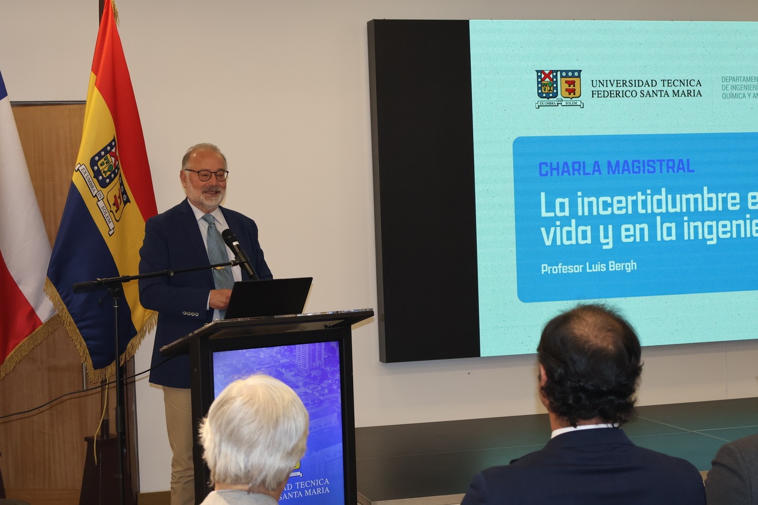 USM reconoce el legado y trayectoria académica del profesor Luis Bergh USM reconoce el legado y trayectoria académica del profesor Luis Bergh