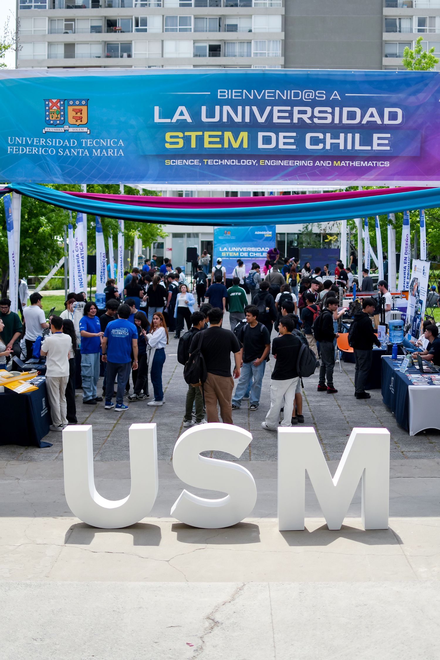 USM invita a conocer la Universidad STEM de Chile en una nueva versión de Puertas Abiertas USM invita a conocer la Universidad STEM de Chile en una nueva versión de Puertas Abiertas